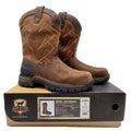 Irish Setter Mens 10.5 Two Harbors 83964 Brown Leather Waterproof Work Boots