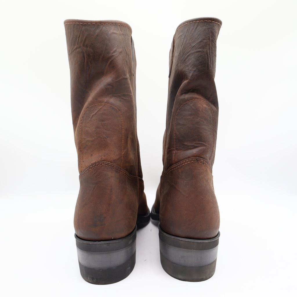 Vintage 90s Double-H 2620 Aero Glide 7 Steel Toe Western Boots Men's 10.5EE USA NIB