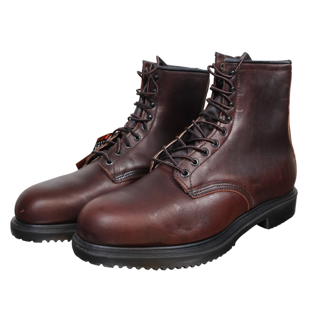 Red Wing 4412-3 Work Boots Mens 12 E2 Brown Leather Steel Toe EH New