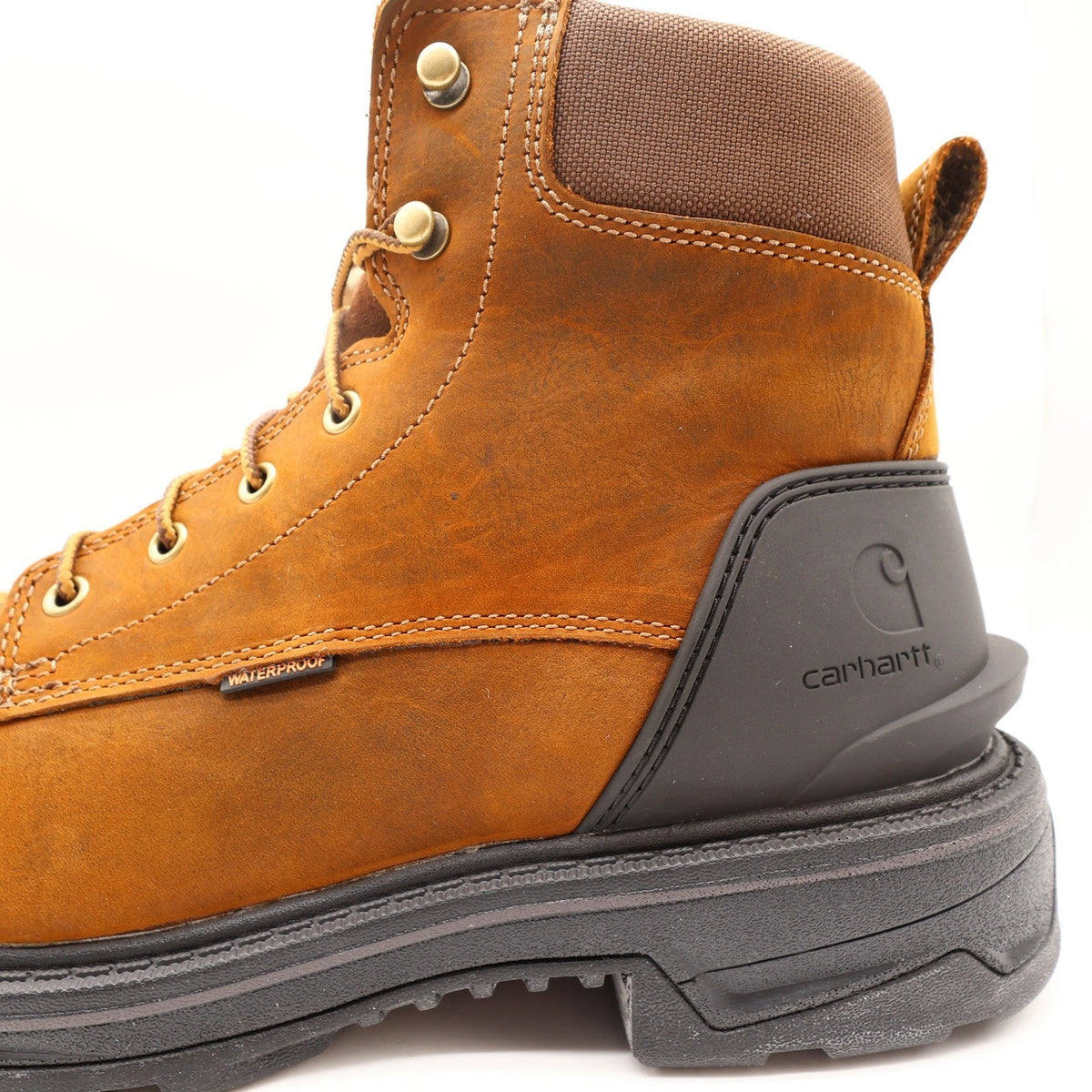 Carhartt Modern Ironwood Work Boots Mens 12 M Brown Leather Alloy Toe NWT - take2supply