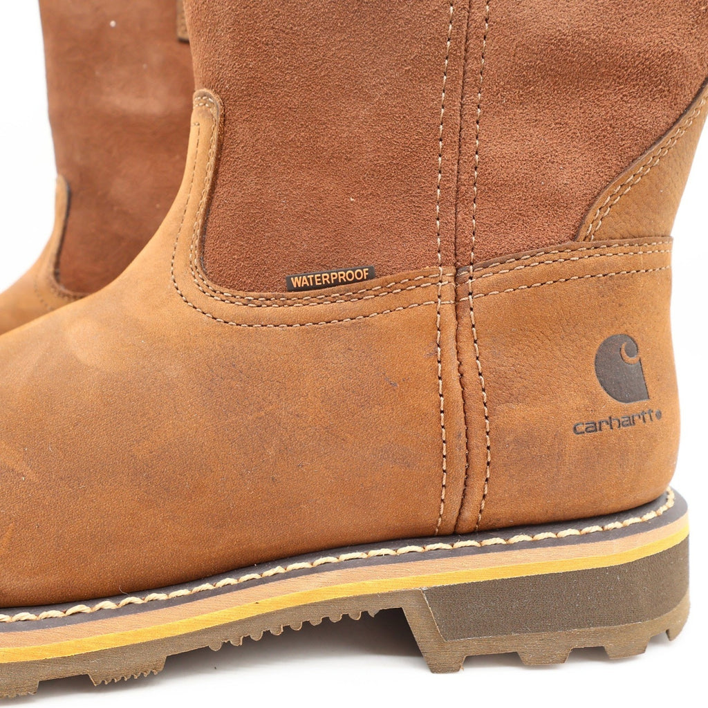 Carhartt Work Boots Mens 9.5 M Pull-On Waterproof Composite Toe CMP1453 NIB - take2supply