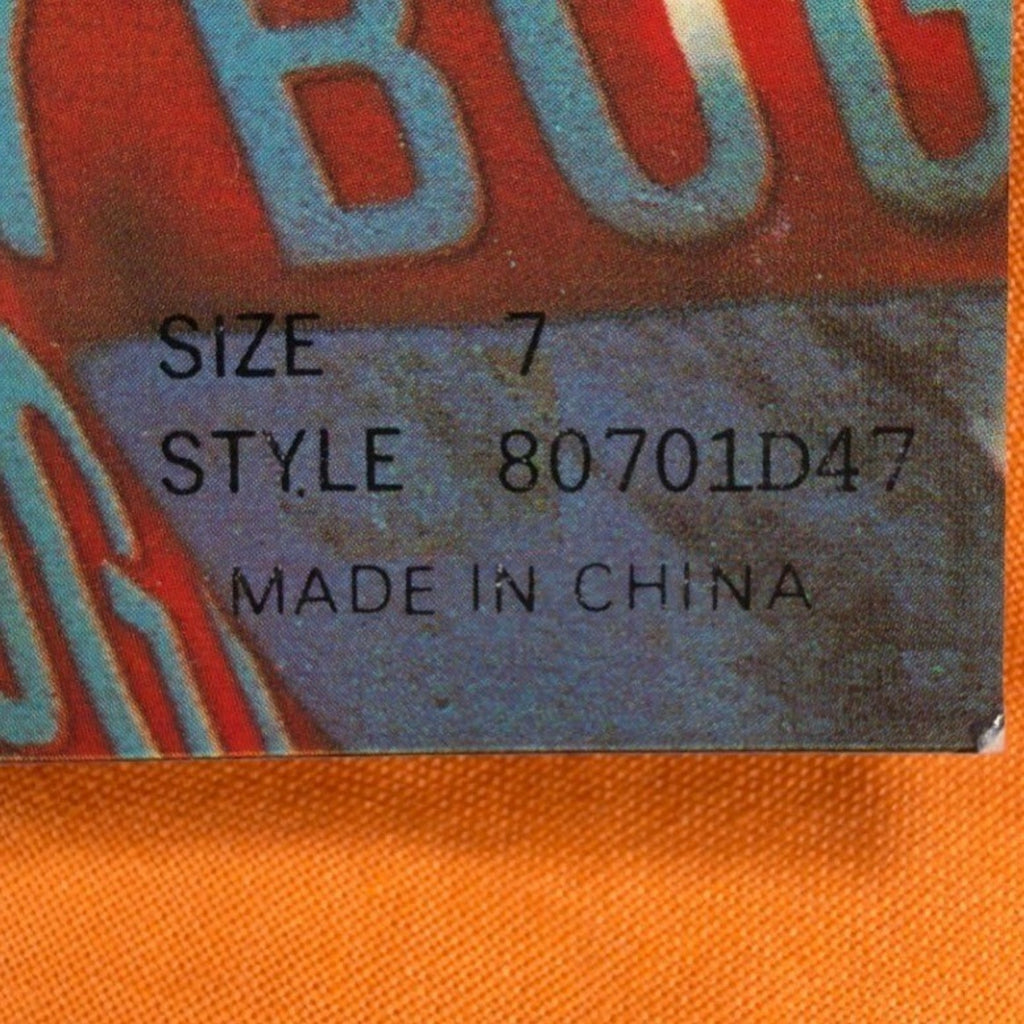 Bugle Boy Vintage 90s Shorts Womens 7 Orange Elastic Waist Pleated NWT