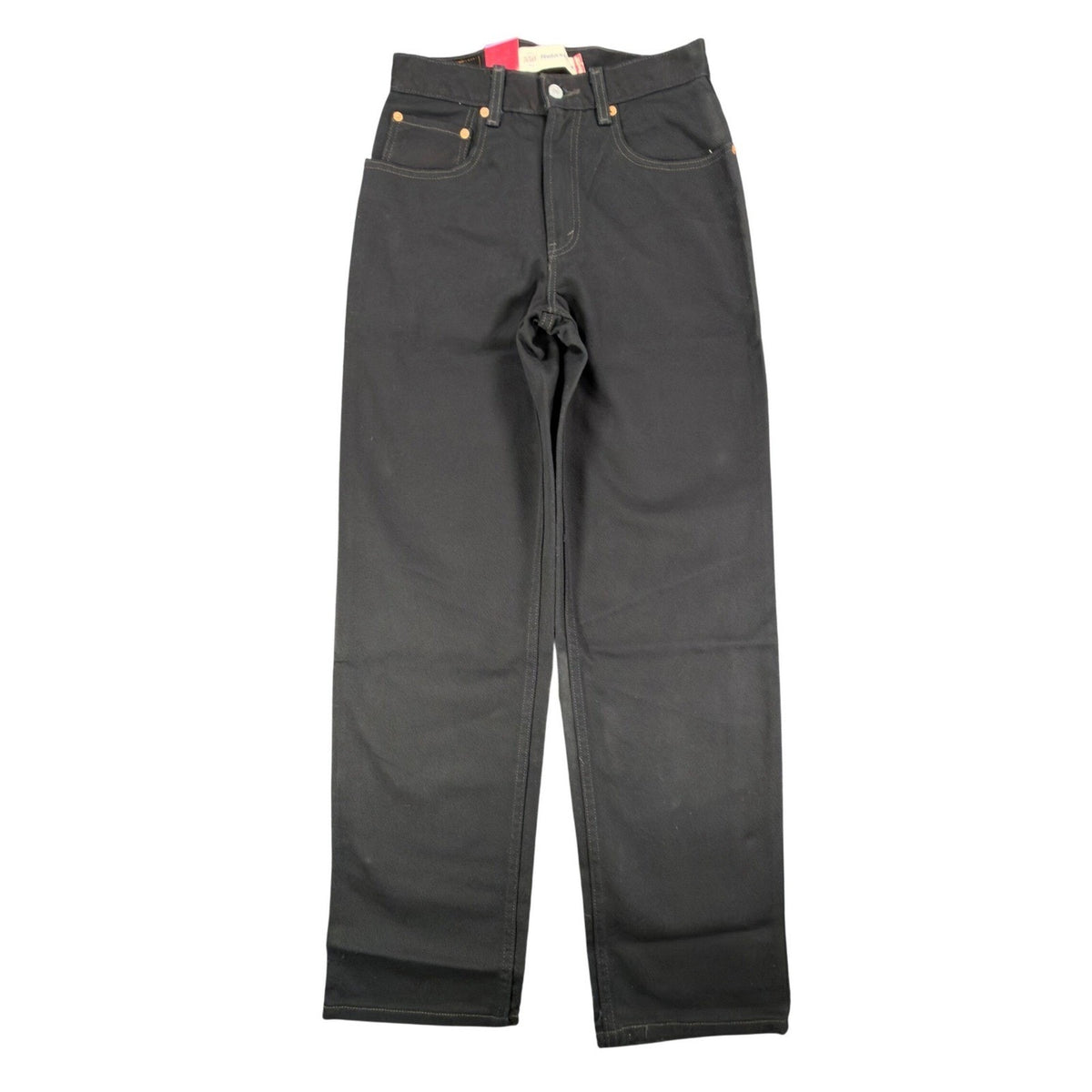 Levi's Y2K 550 Relaxed Fit Jeans Boys 29x30 Black Cotton Deadstock NWT