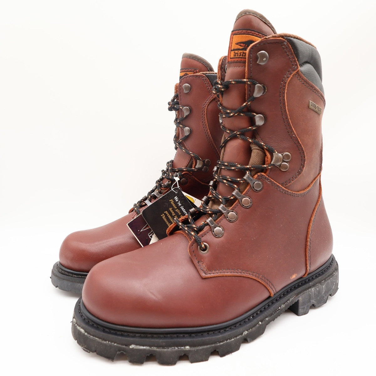 Irish Setter 828 Stag Gore-Tex Insulated Hunting Boots Men's 9D Brown NWT