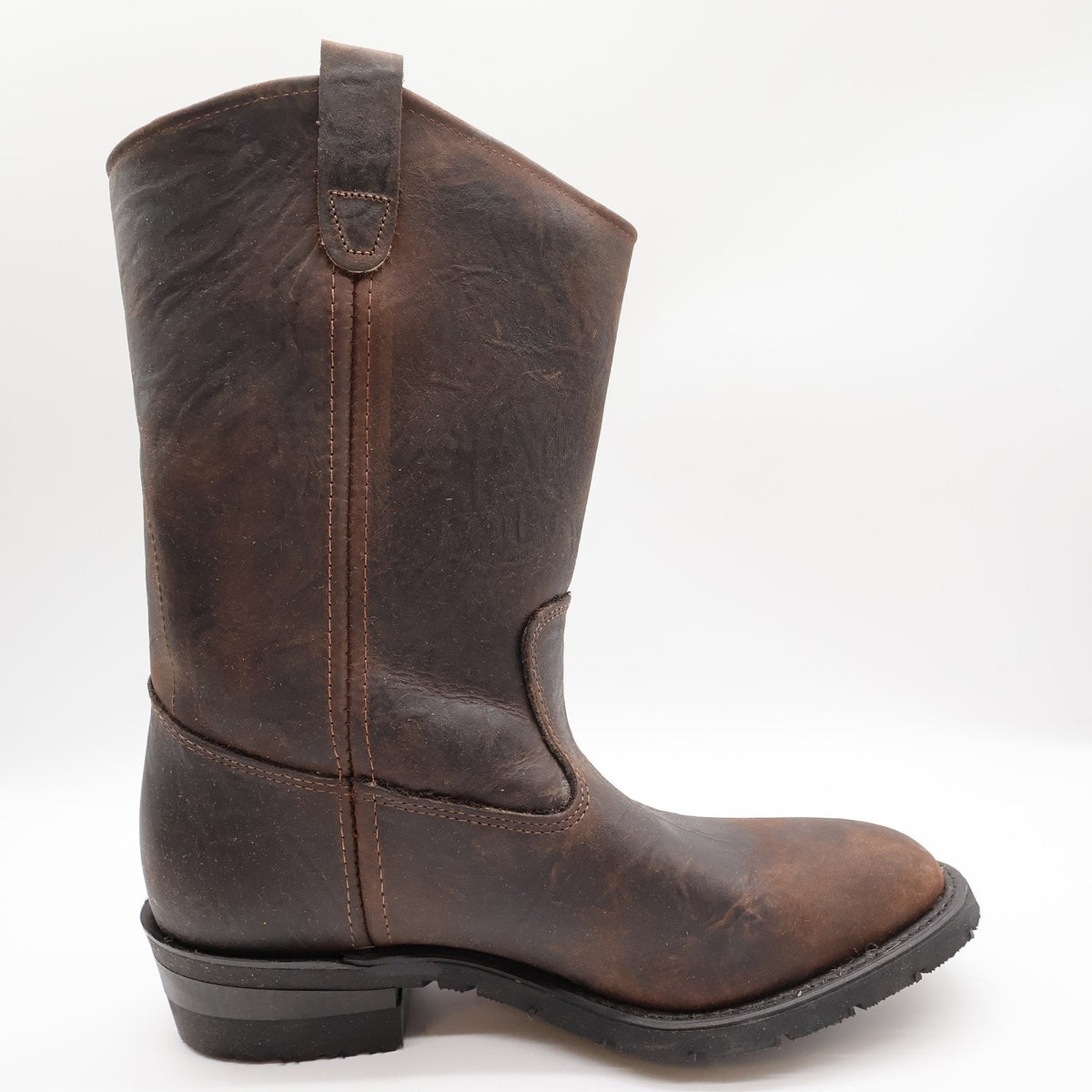 Double H Boondocker Work Boots Mens 9 EE Brown Leather NEW 2520 AeroGlide 7