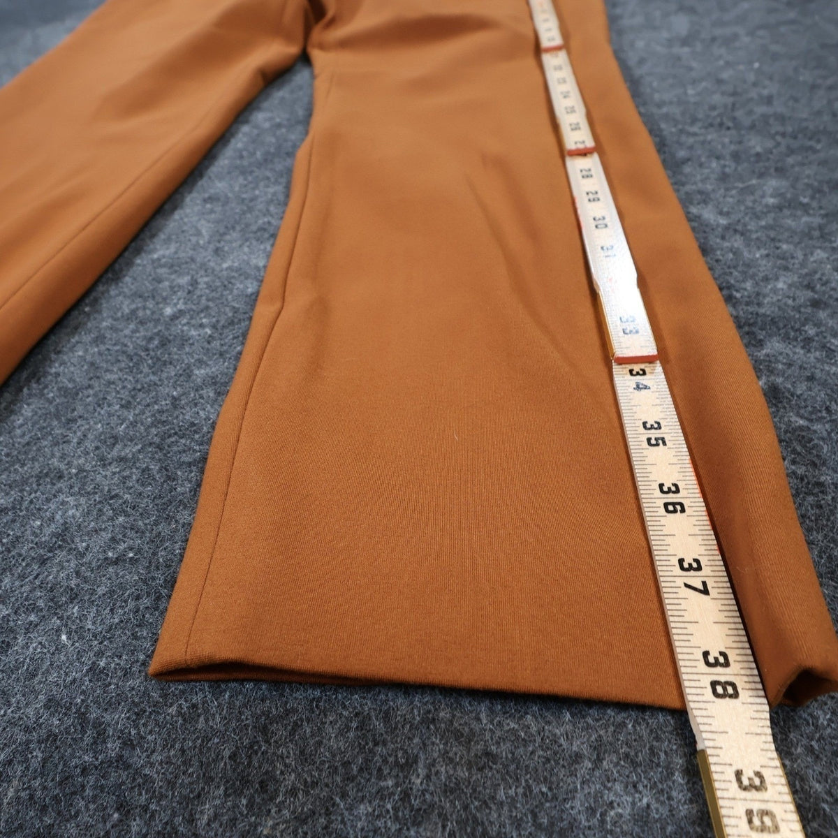 Preston & York Dress Pants Womens 14 Orange Rayon Blend Slim Ankle Career New