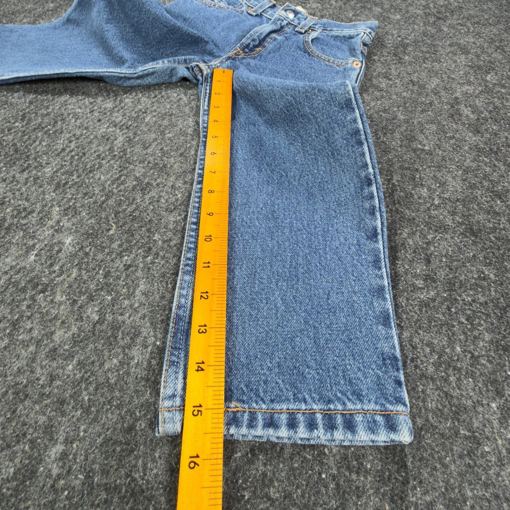 Levi's Vintage 90s Boys 4 Regular 550 Relaxed Fit Jeans Blue Denim NWT