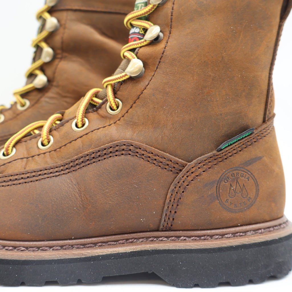 Georgia Boot G2048 Kids 2.5M Waterproof 400g Thinsulate Insulated Tan Work Boots
