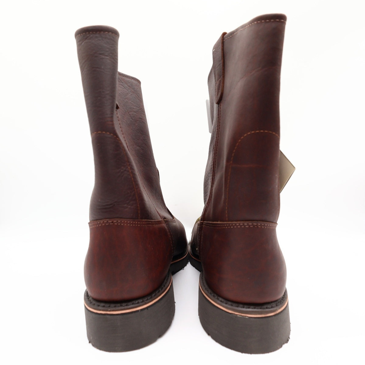 Double-H 3730 Boots Mens 11 2E Brown Briar Pitstop Leather Work New With Box