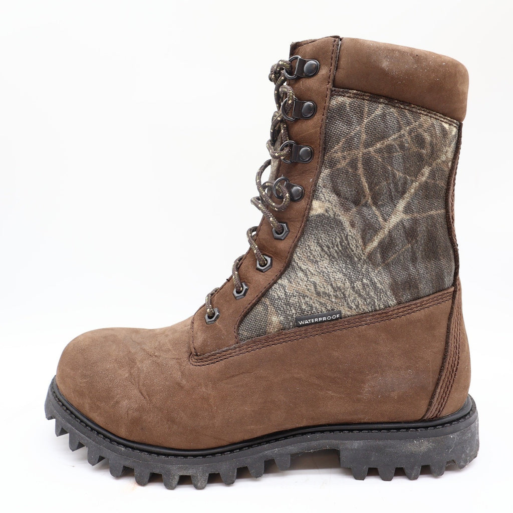 Browning 30300 Hunting Boots Mens 8 Coffee Camo Leather Waterproof New