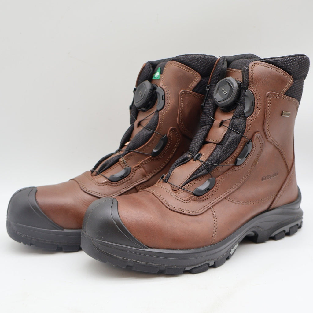 Grisport BOA Constructor Safety Boots Men 11 Brown Leather Waterproof 74693CD11K