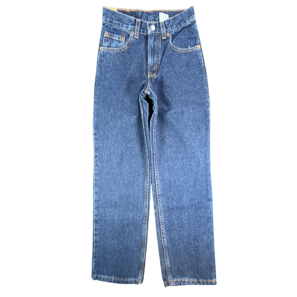 Levi's 550 Boys 11 Slim Medium Wash Vintage 90s Relaxed Jeans Made in USA