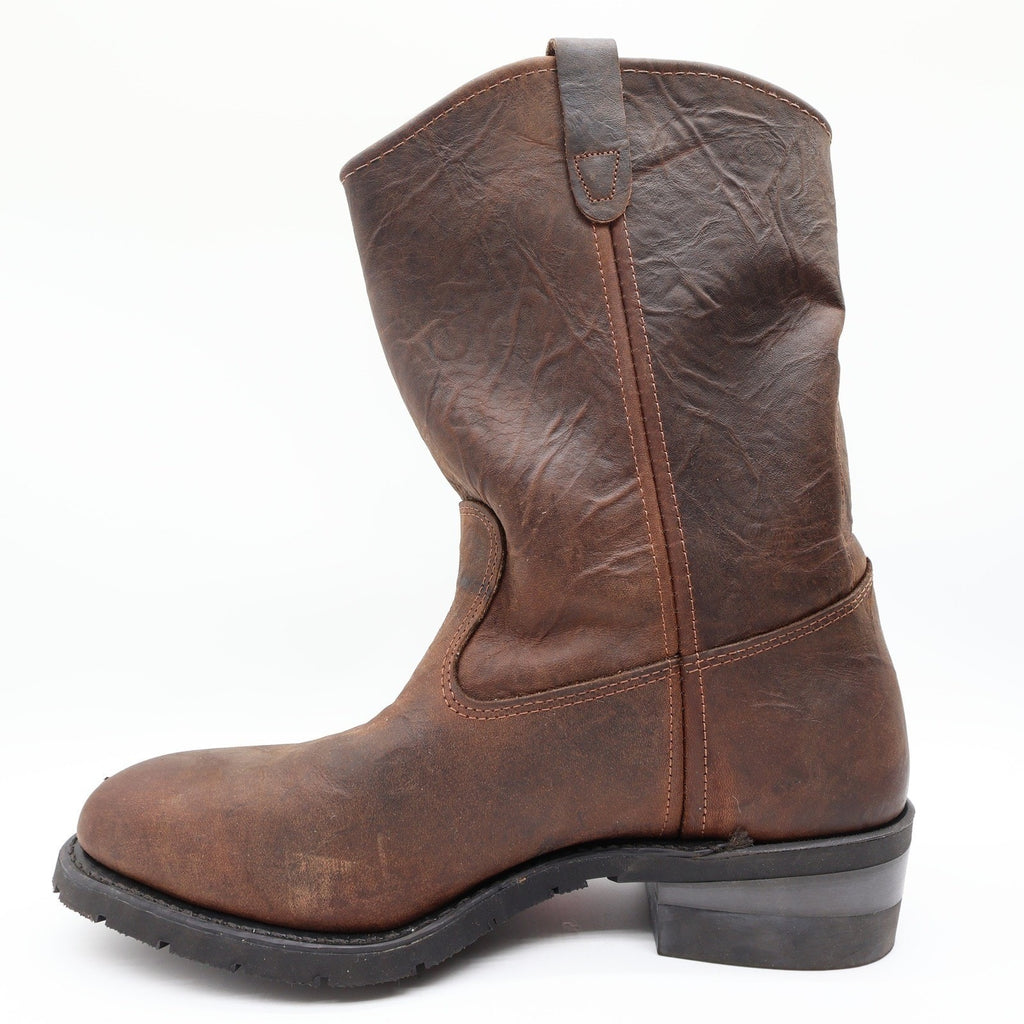 Vintage 90s Double-H 2620 Aero Glide 7 Steel Toe Western Boots Men's 10.5EE USA NIB