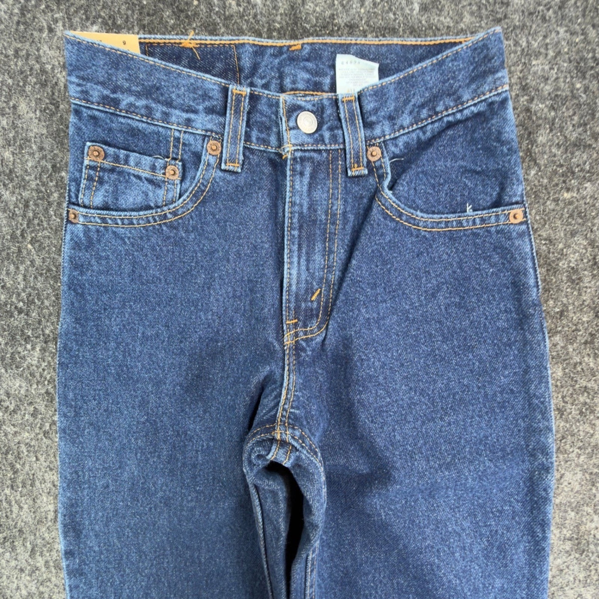 Levi's 550 Boys 11 Slim Medium Wash Vintage 90s Relaxed Jeans Made in USA