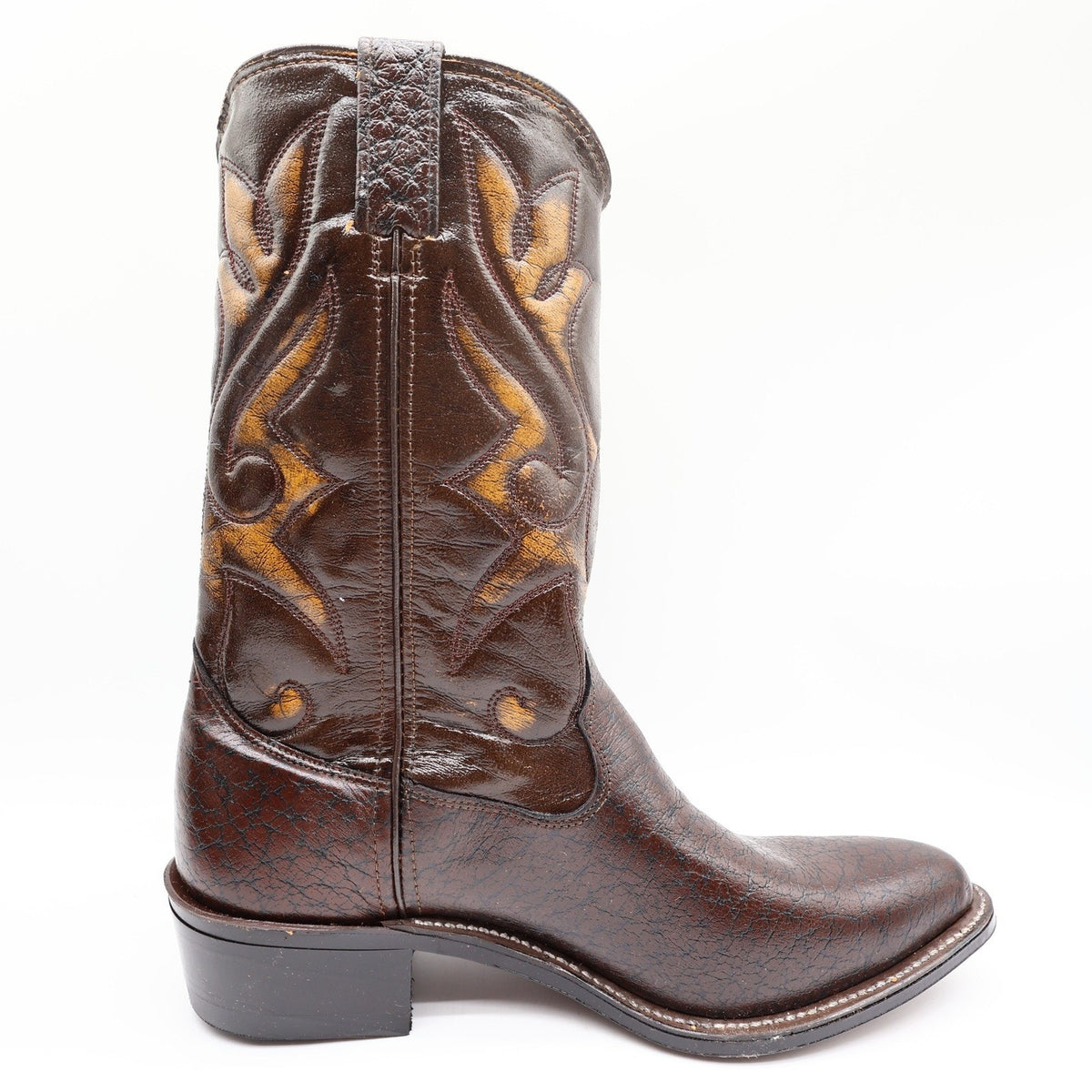 Double H 1927 Cowboy Boots Mens 11 D Brown Leather Western Deadstock NEW