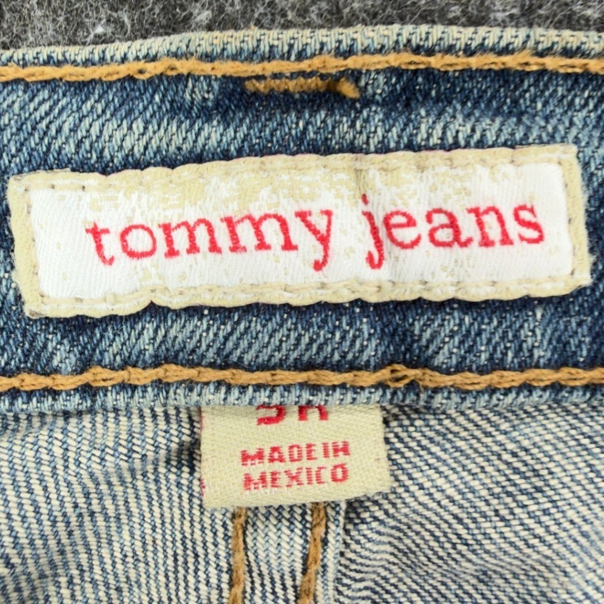 Tommy Jeans Jill Jean Womens 5R Y2K Light Wash Denim Bootcut Flare NWT - take2supply