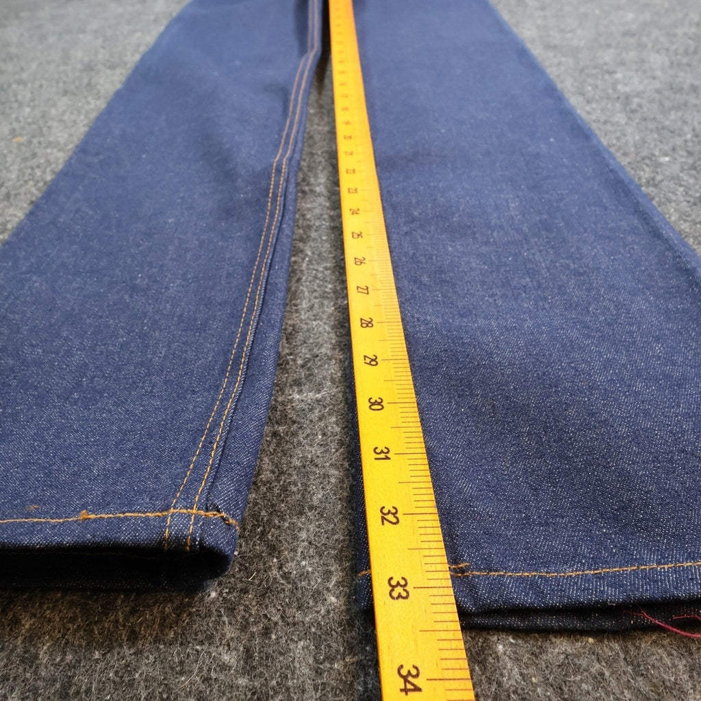Levi's Vintage 70s Orange Tab Jeans Girls 14 Slim Blue Denim NOS 24x32 - take2supply