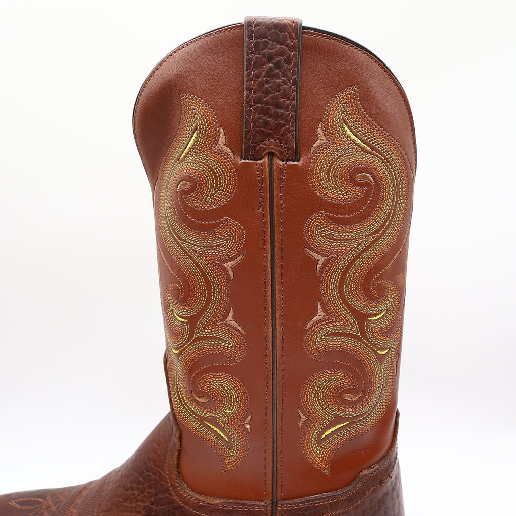 Double-H DH4417 Western Work Boots Mens 12 D Rust Leather R Toe New