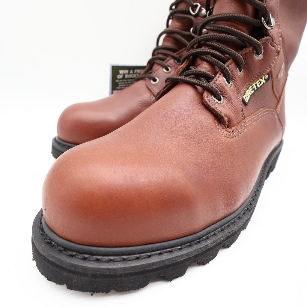 Rocky 6224 Steel Toe Ranger Work Boots Mens 9.5 Brown Leather GORE-TEX NIB