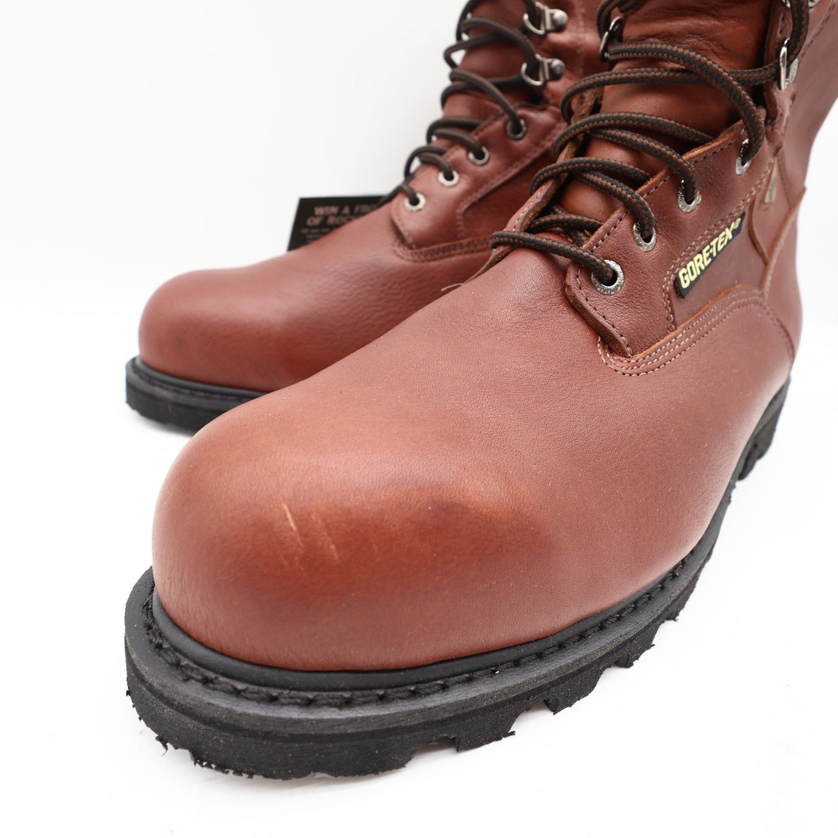 Rocky 6224 Steel Toe Ranger Mens 12 M Brown Leather Gore-Tex Work Boots NWT