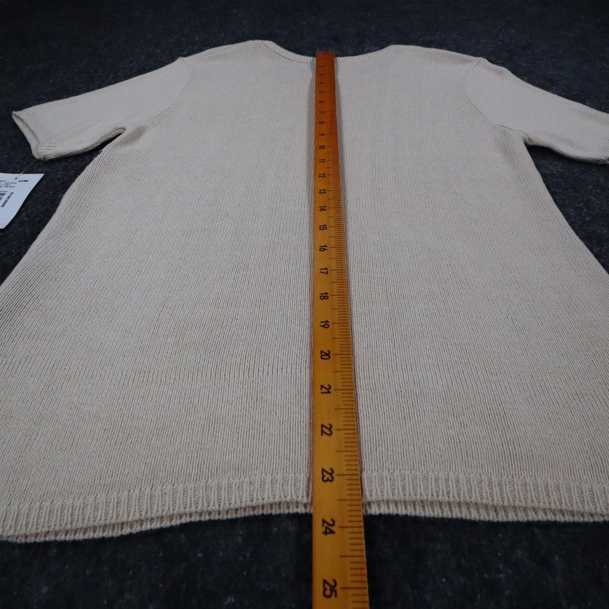 Company Collection Knit Top Womens Small Vintage 90s Tan Seashell Starfish USA