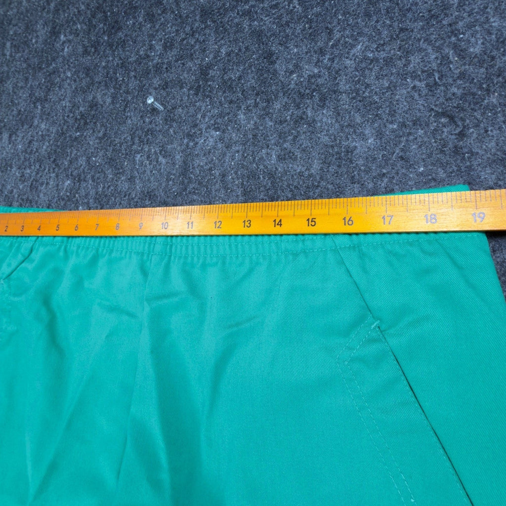 Levi's Vintage 80s Shorts Girls 14 Green Cotton Blend Deadstock NWT USA Made - take2supply