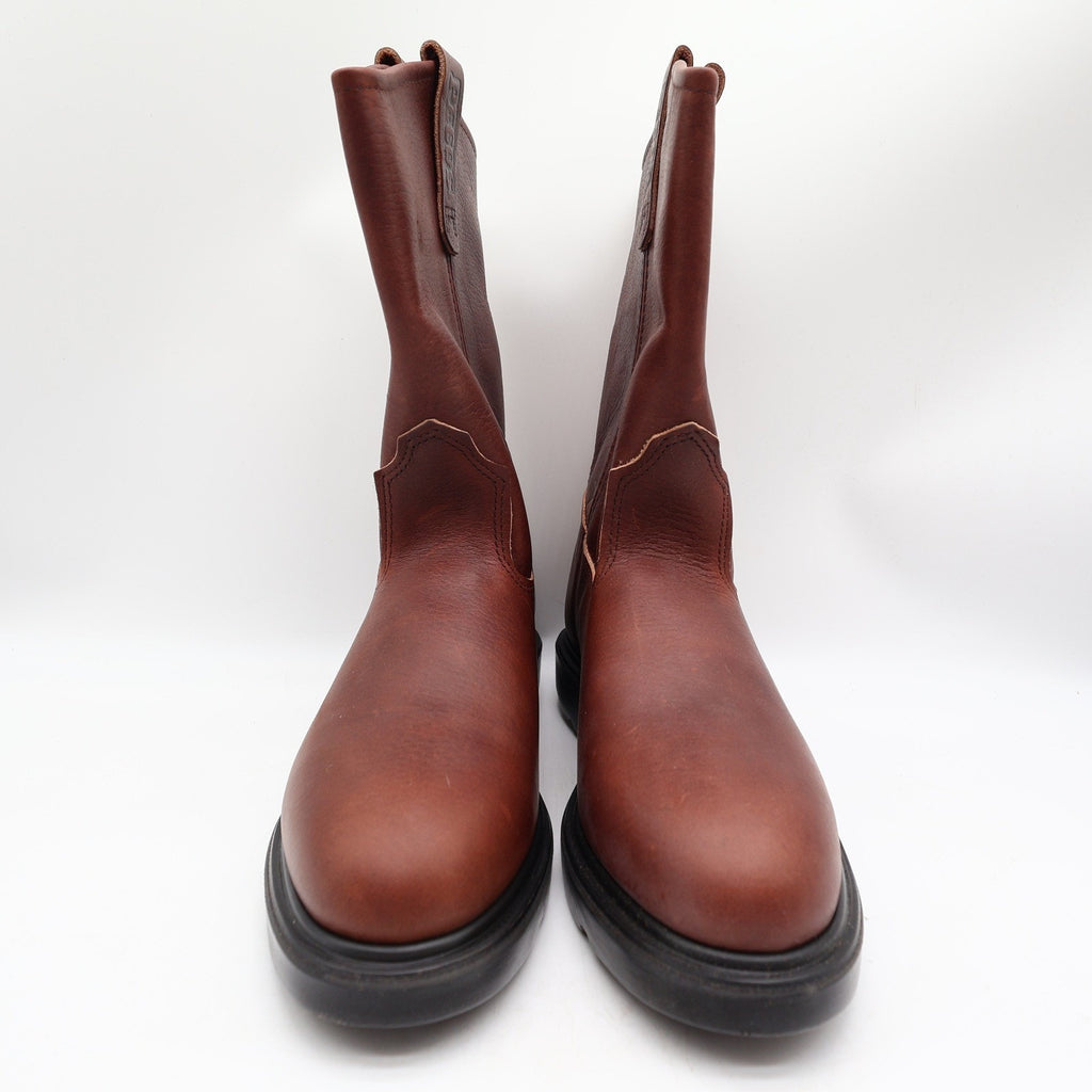 Red Wing 1132 Pecos Brown Leather Pull-On Work Boots Men's 8E USA New in Box