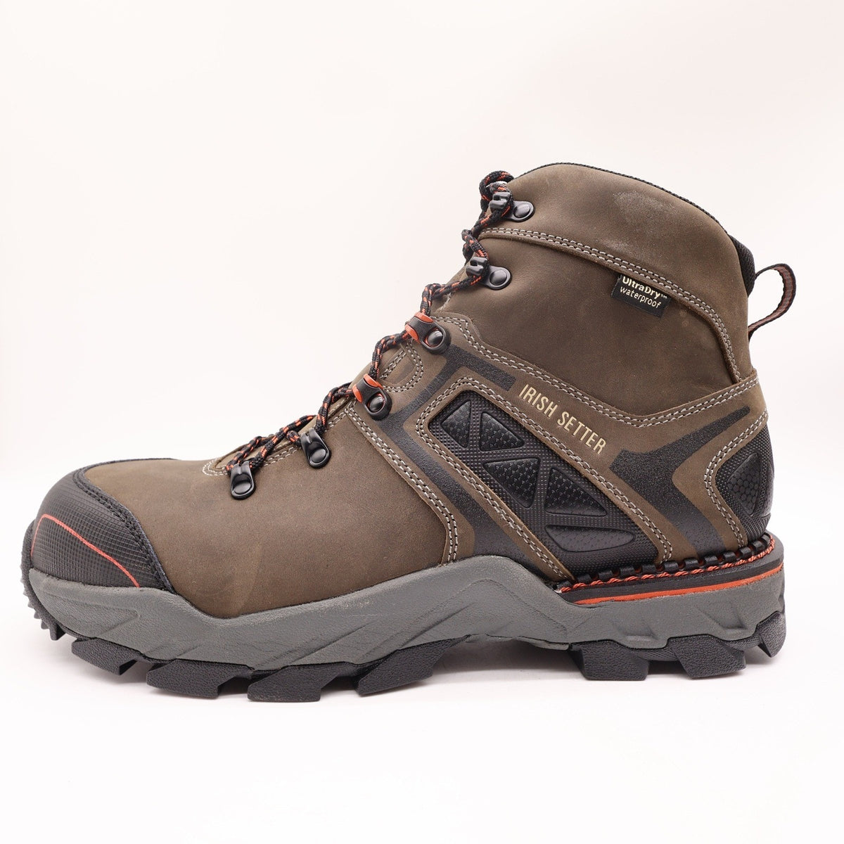 Irish Setter Boots Mens 13 D Crosby Leather Waterproof Safety Toe 83628 NIB