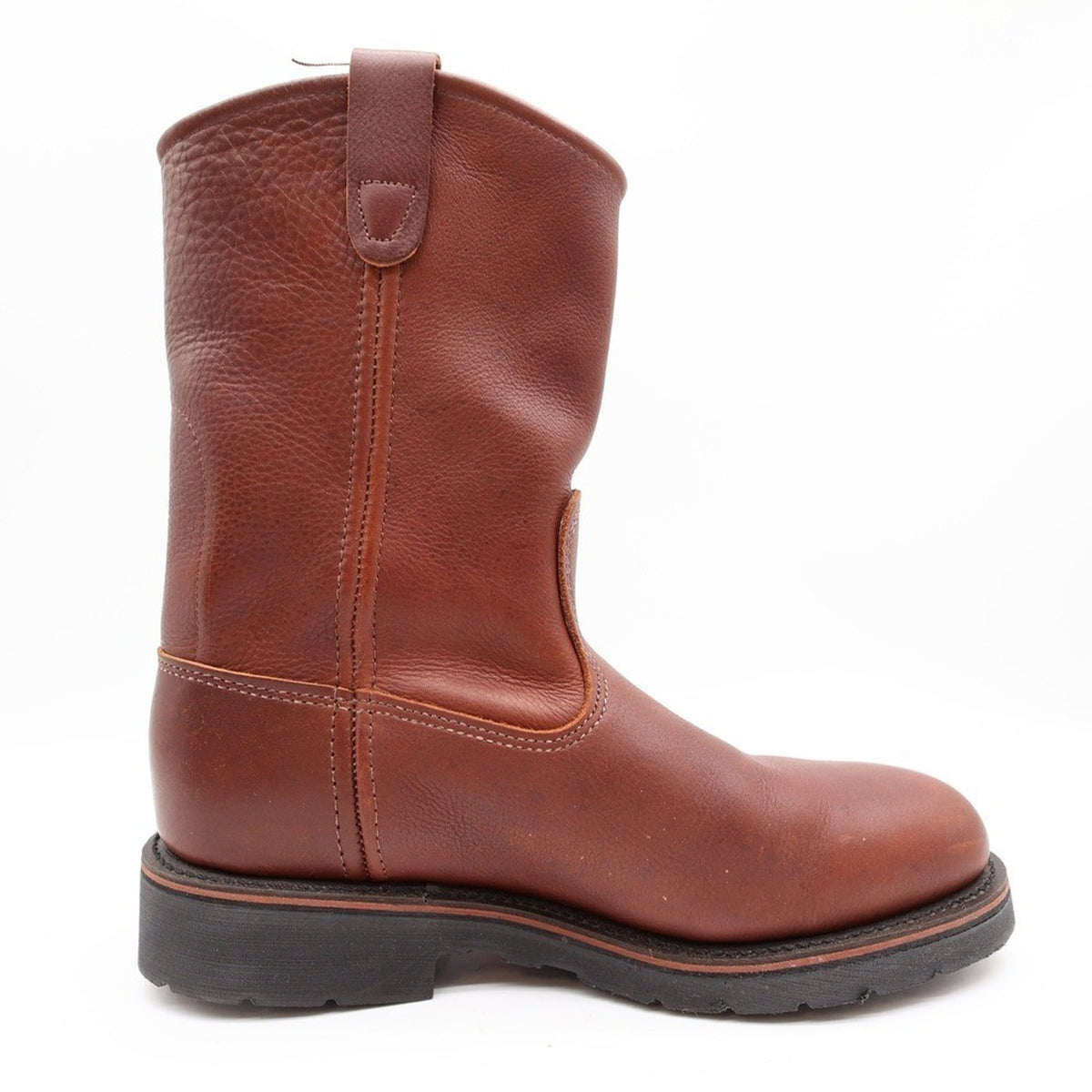 Double-H AG7 Ranchwell EH Boots Mens 8.5 EE Brown Leather New 3730 USA Made