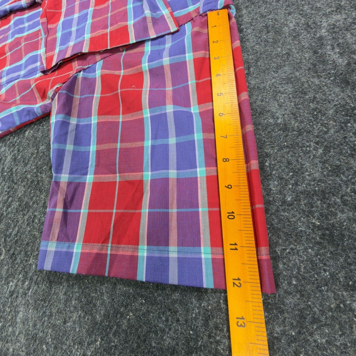 Levi's Vintage 90s Plaid Shirt Mens XL Red Blue Colorgraphs Button Down New - take2supply