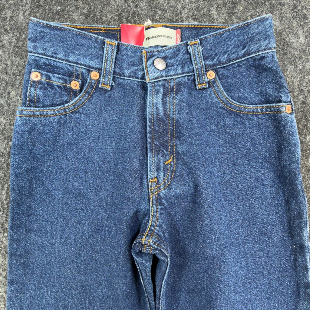 Levi's Vintage Style Relaxed Fit Jeans Boys 12 Reg Blue Denim NWT