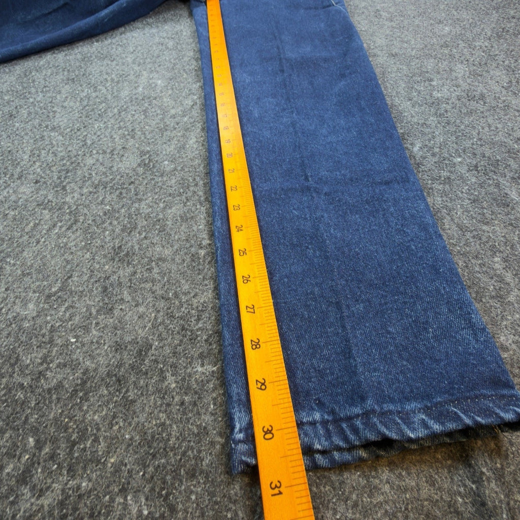 Zena Vintage 90s Jeans Womens 7 Blue Cotton Denim High Rise Tapered Leg NWT USA