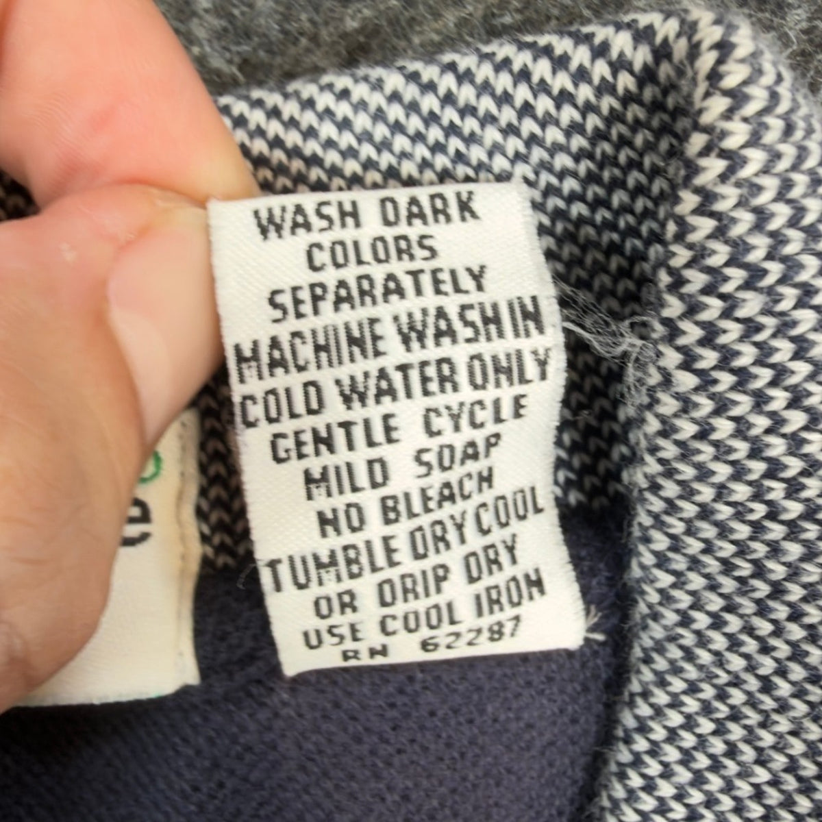 Vintage 90s WinnerMate Navy Cotton Pique Polo Shirt Men's Medium Deadstock