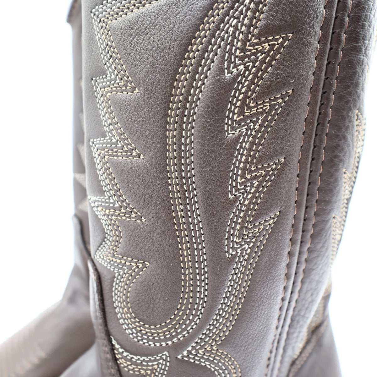 Double-H AG7 Work Western Boots Mens 10 D Vintage USA Brown Leather 3263 NWT