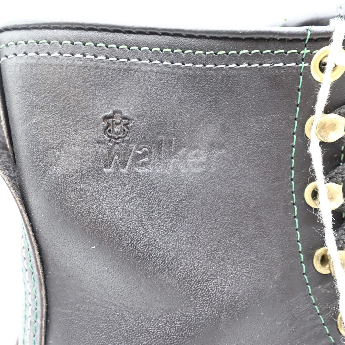 Walker Vintage 80s Work Boots Mens 10 EE Black Leather NIB NWT USA Made 1255