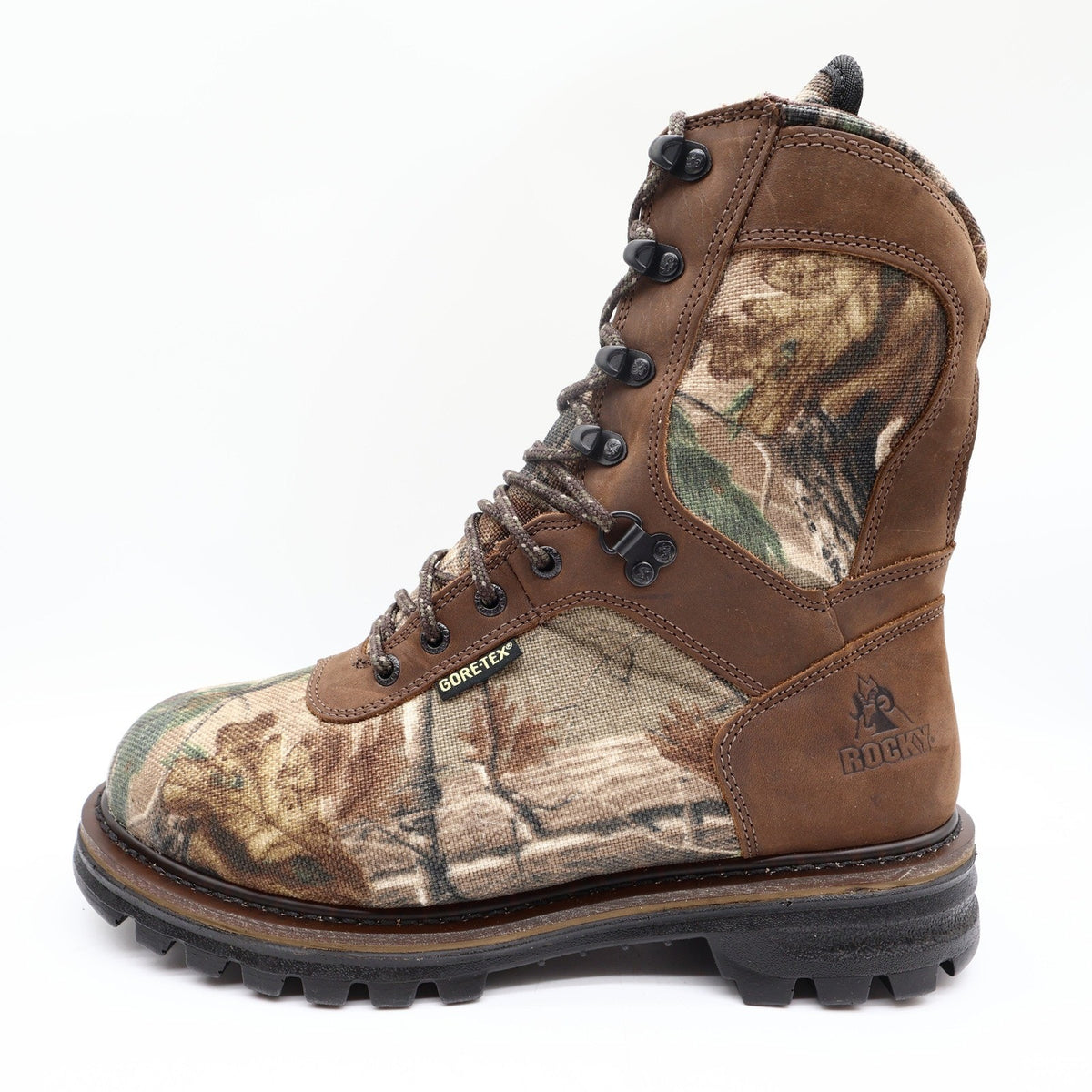 Rocky 9" CornStalker GTX Hunting Boots Mens 9W Camo Leather NWT