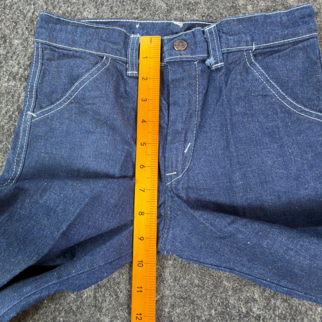 DeeCee Vintage 70s Jeans Youth 10 Reg Blue Flare USA Deadstock NWT