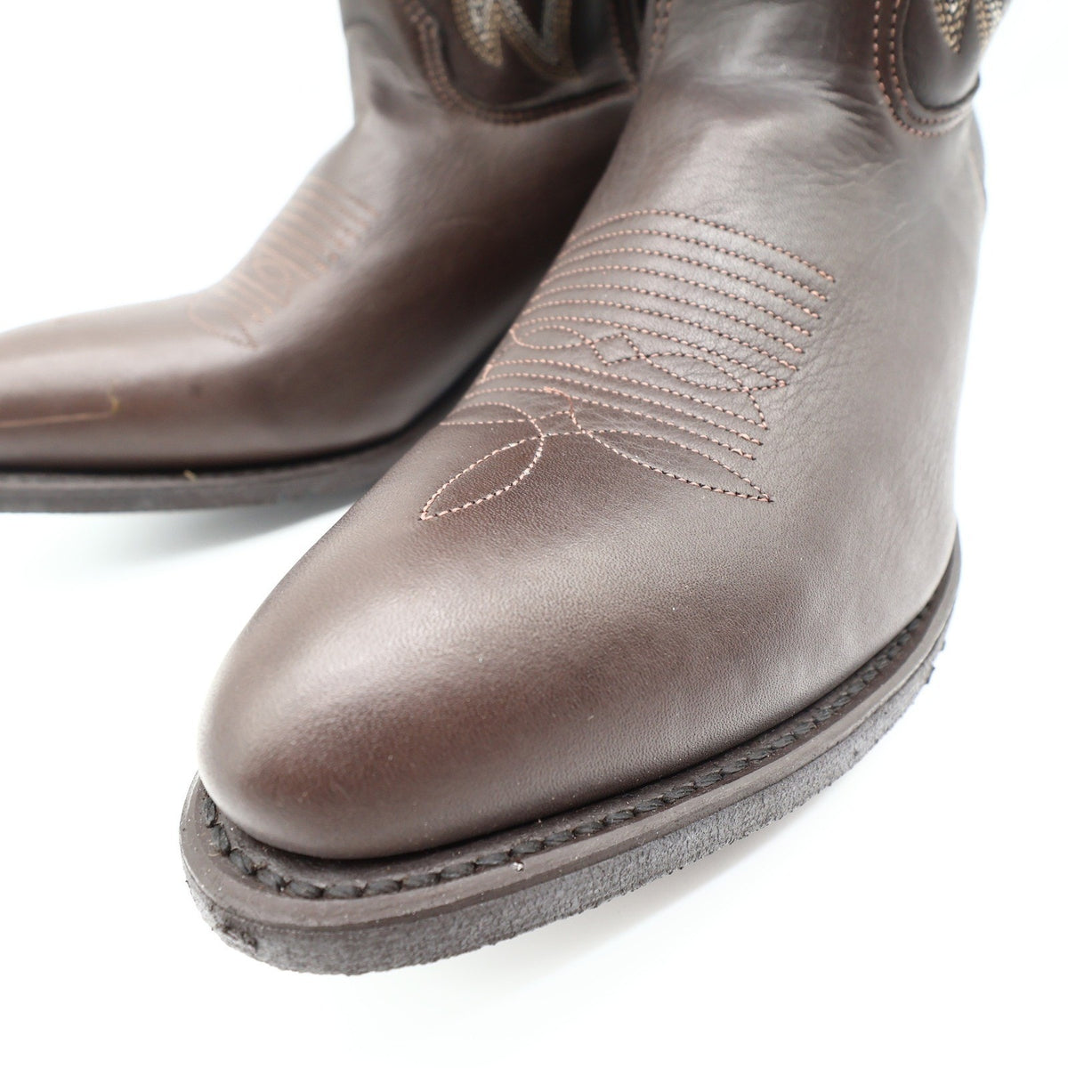 Double-H AG7 Work Western Boots Mens 10 D Vintage USA Brown Leather 3263 NWT