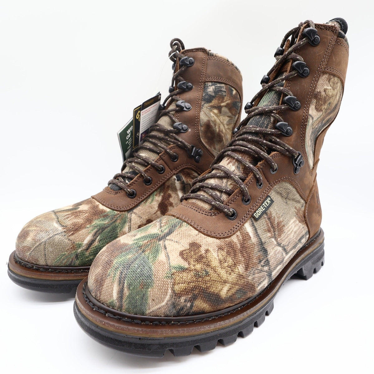 Rocky 9" CornStalker GTX Hunting Boots Mens 9W Camo Leather NWT