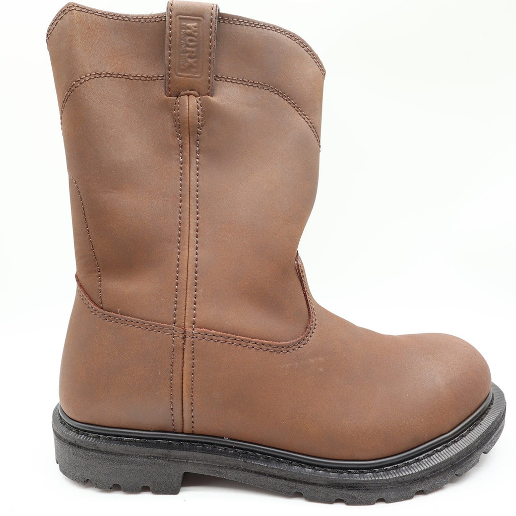 Worx 5701 Steel Toe Work Boots Mens 10.5 Brown Leather New In Box - take2supply