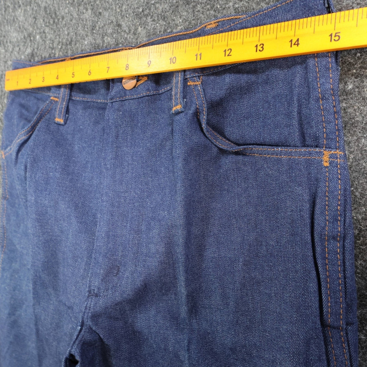 Maverick Vintage 70s Jeans Mens 32L Blue Cotton Denim Made in USA NOS NWT - take2supply