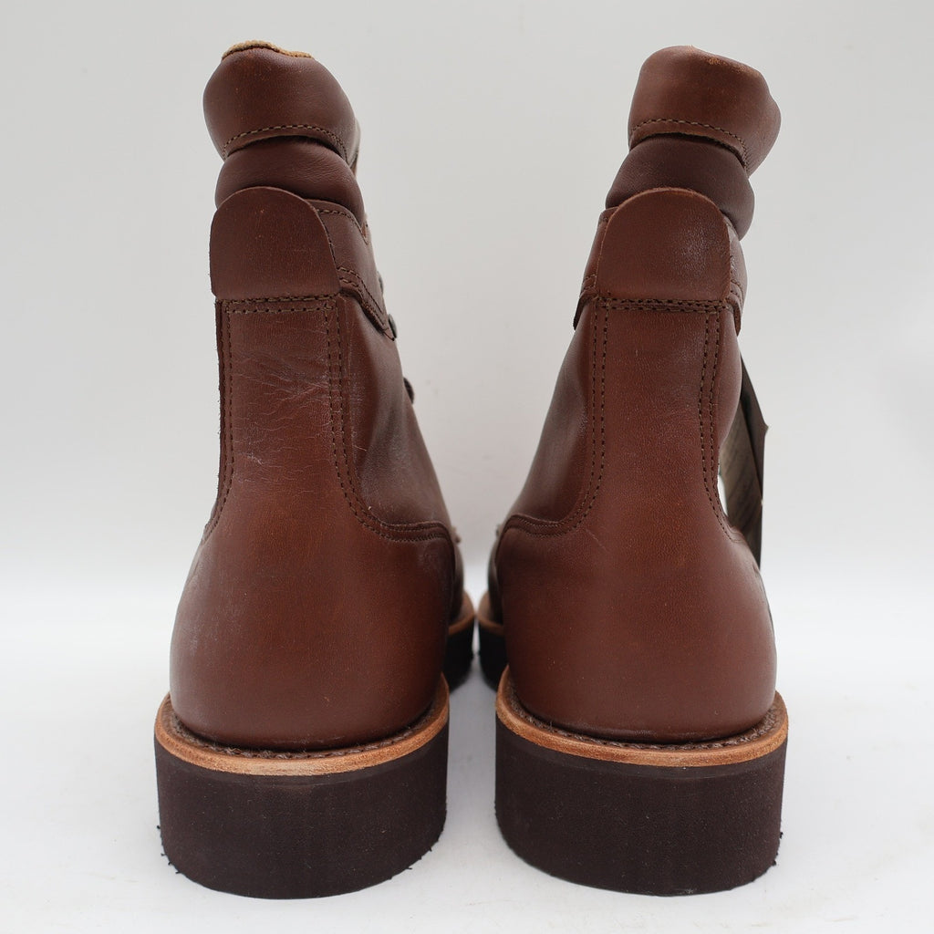 Lake of the Woods Work Boots Mens 9.5 D Vintage Brown Leather Made in USA 3900 - take2supply
