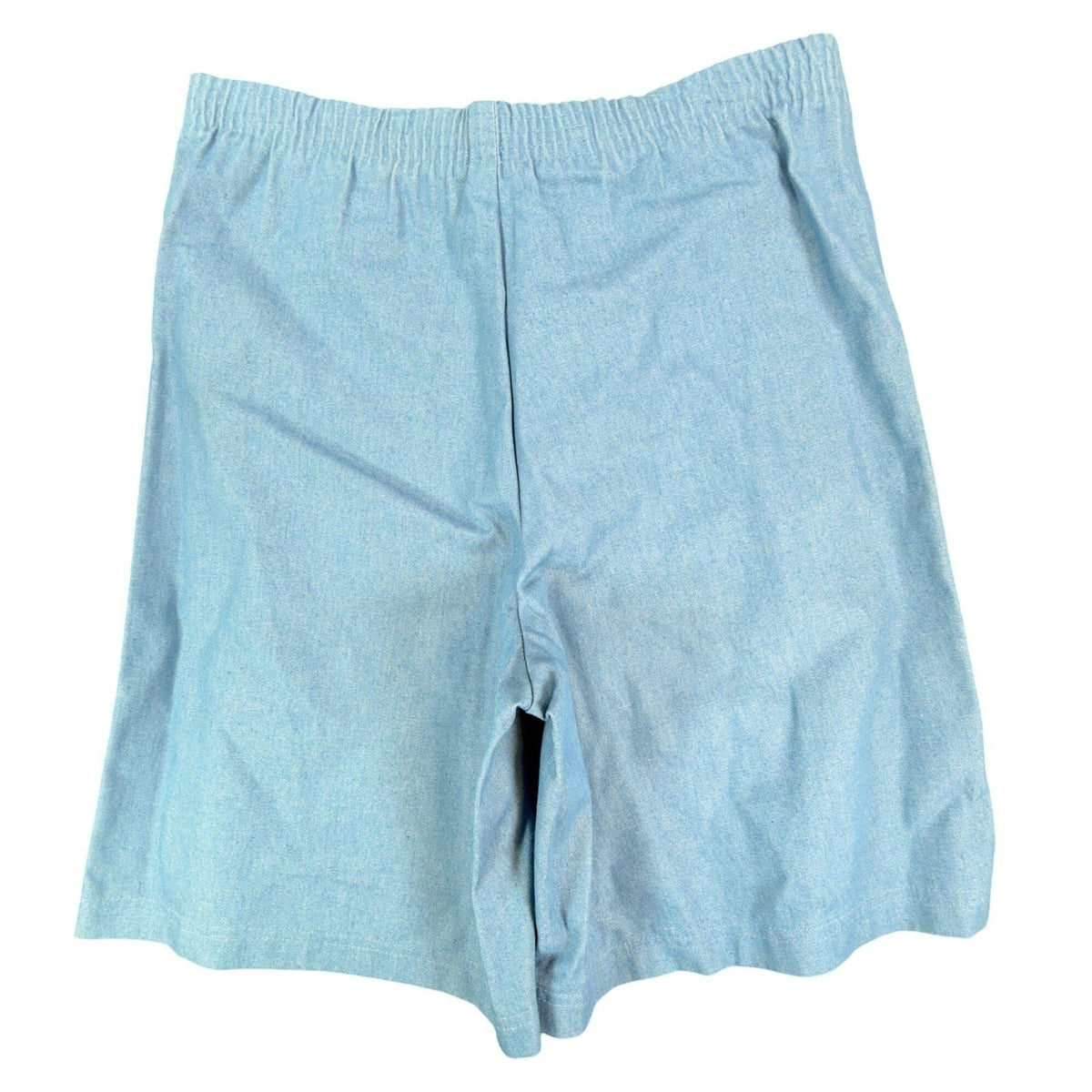 Donnkenny Vintage 90s Shorts Womens 8 Blue Elastic Waist Drawstring NWT