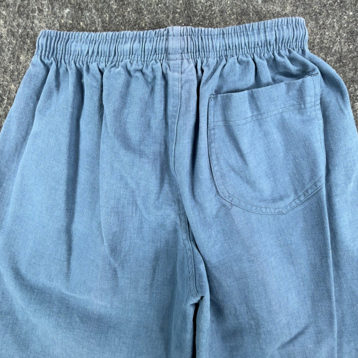 Quiksilver Vintage 90s Silver Edition Shorts Boys XL Blue Cotton NWT - take2supply