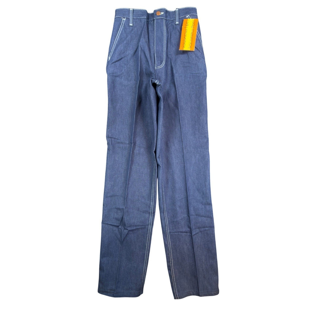 Lady Maverick Vintage 70s Jeans Women 10 Blue Denim High Waist NWT USA Made