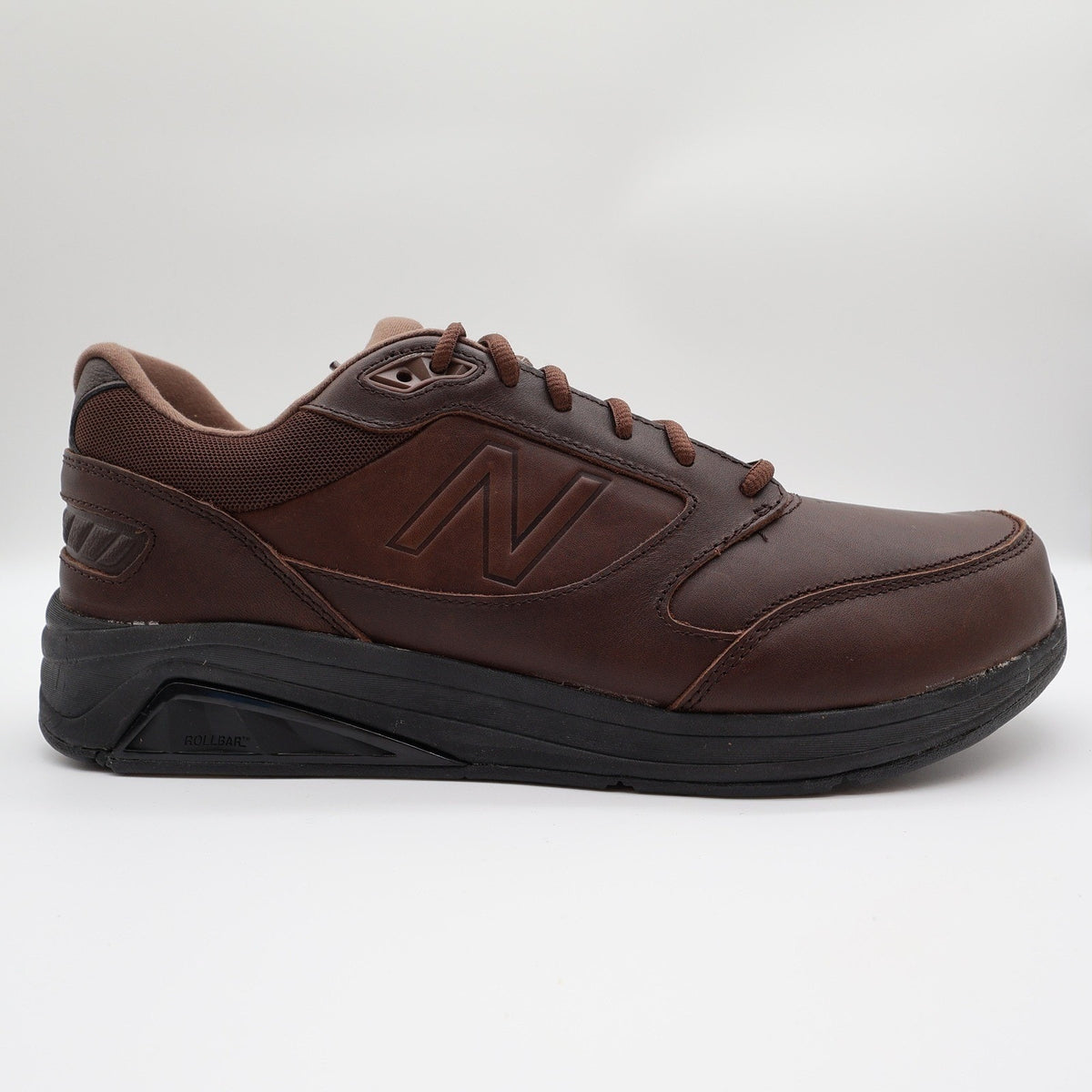 New Balance 928v2 Mens 11.5 Brown Leather Walking Shoes MW928BR2 Rollbar NEW