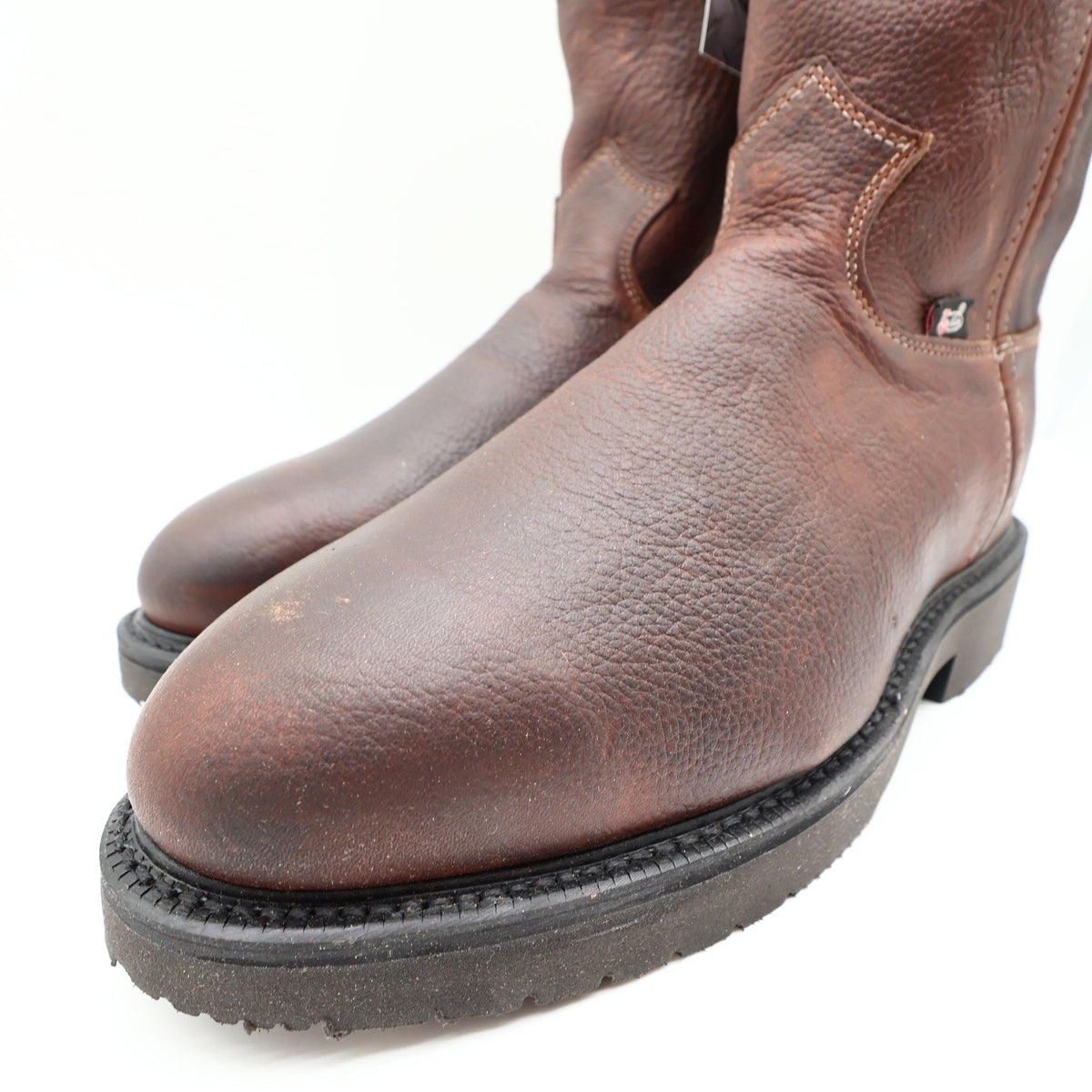 Justin Modern Steel Toe Work Boots Mens 7.5 EEE Brown Leather New In Box 4765 - take2supply