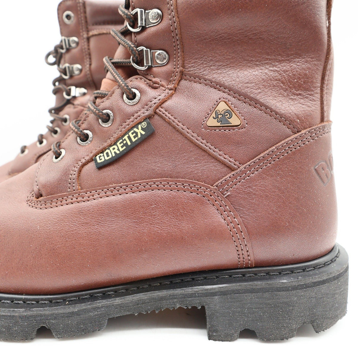 Rocky 2000s Steel Toe Ranger Work Boots Mens 9 Brown Leather Gore-Tex NIB