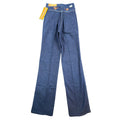Maverick Vintage 70s Flare Jeans Juniors 9 Blue Cotton NWT Deadstock Made in USA