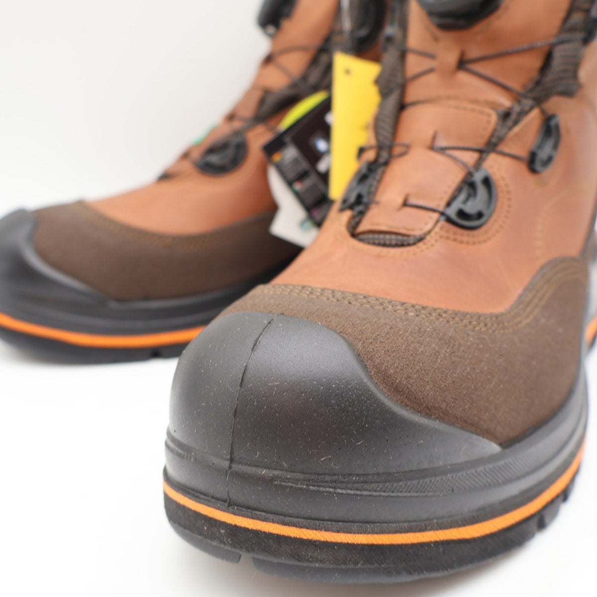 Grisport BOA Wolf Safety Boots Mens 9 Brown Leather Waterproof Vibram 702381c3t